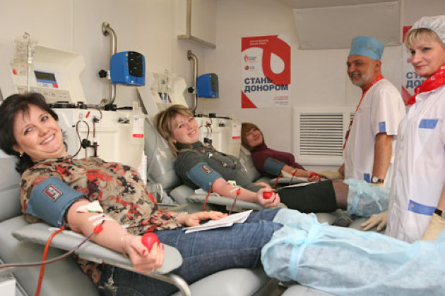 Оренбургская станция переливания крови признана лучшей в России
