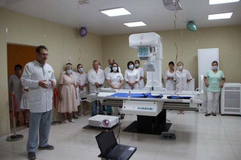 В Илекской районной больнице обновили рентген-кабинет
