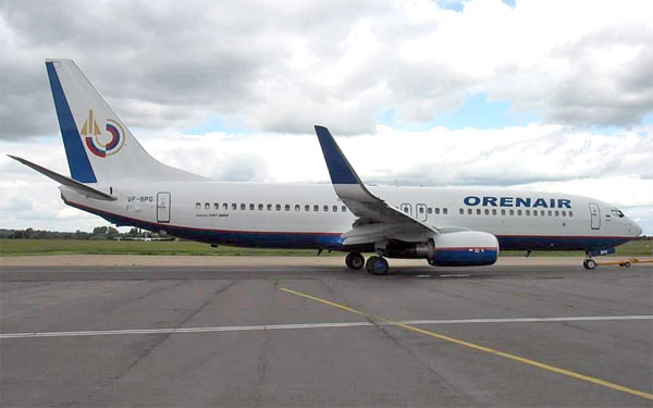 Самолет Орск-Москва экстренно приземлился в Оренбурге