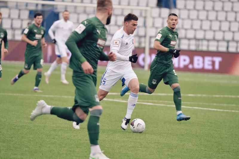 Футбольный клуб «Оренбург» одержал победу в домашнем матче