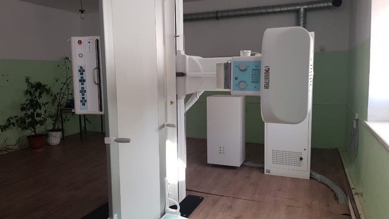 В Александровской районной больнице установлен новый рентгенаппарат