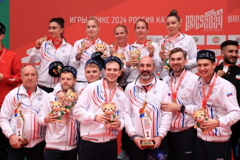 Игрок клуба настольного тенниса «Факел-Газпром» завоевал «золото» Игр БРИКС