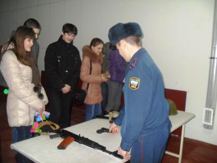 Студенты Соль-Илецка в гостях у полиции