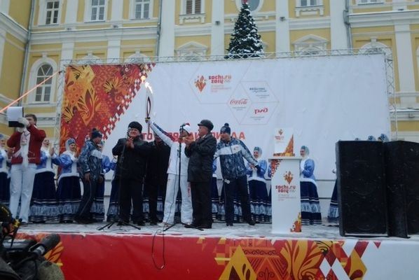 На один день Оренбург стал столицей Олимпийских игр