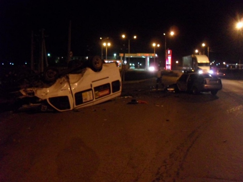 ЧП: автокатастрофа на Шарлыкском шоссе
