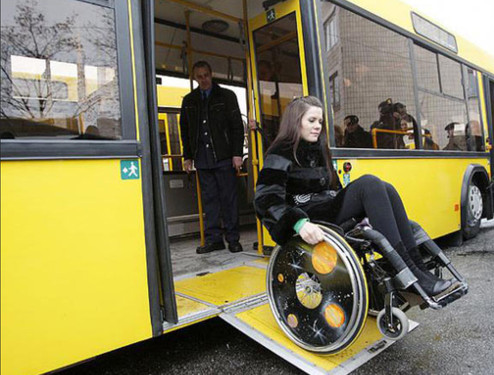 Общественный транспорт должен быть доступным для инвалидов