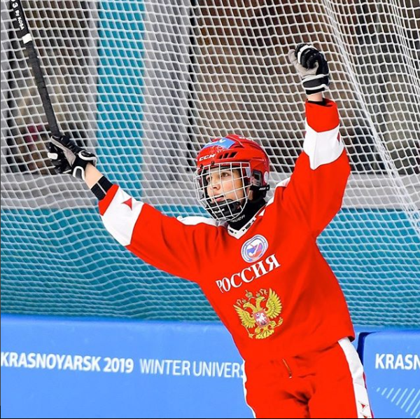 Оренбурженка в составе женской сборной страны завоевала серебро в Чемпионате  мира по хоккею с мячом 