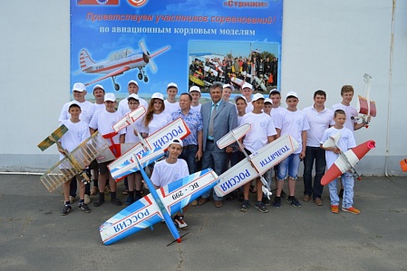 Первенство России по авиационным кордовым моделям прошло в Орске