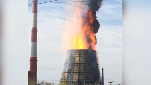 В Оренбуржье возбуждено уголовное дело по факту пожара на орской ТЭЦ-1
