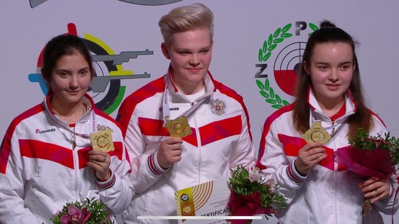 Оренбурженка Татьяна Харькова завоевала две медали на первенстве Европы по стрельбе 
