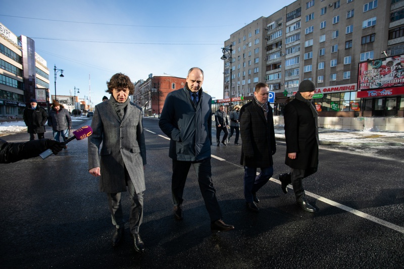 В Оренбурге завершен ремонт улицы Володарского