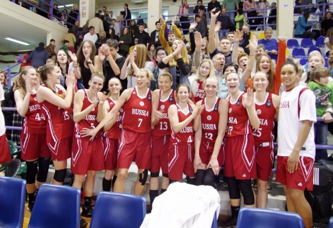 Баскетболистки «Надежды» выступают в составе сборной России
