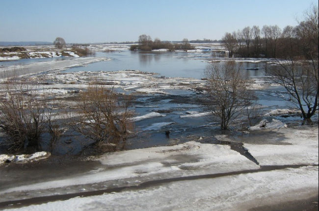 В Оренбуржье затопило 8 подворий