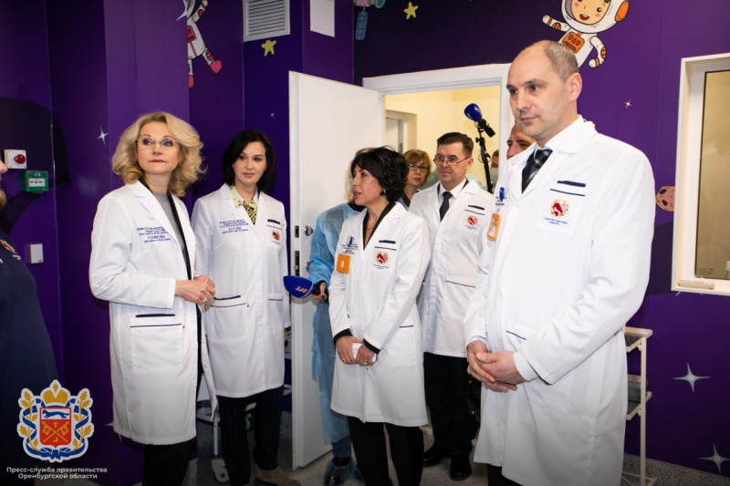 Вице-премьер Татьяна Голикова посетила Областную детскую больницу
